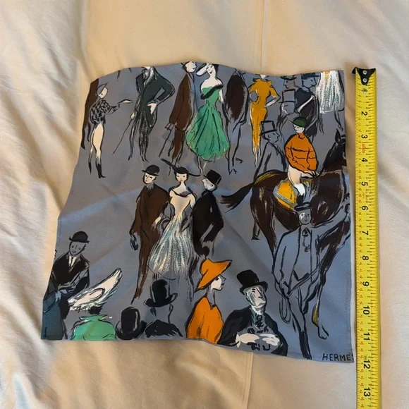 ☀️🌴Hermes Scarf RARE - Picture 4 of 4